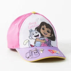 Niños Cerdá Kids Ropa Y Téxtil: Cosas Que Ponerse Para Niños |Regalos De Otras Series^Gorra Infantil Dora la Exploradora 53 cm Algodón y Poliéster