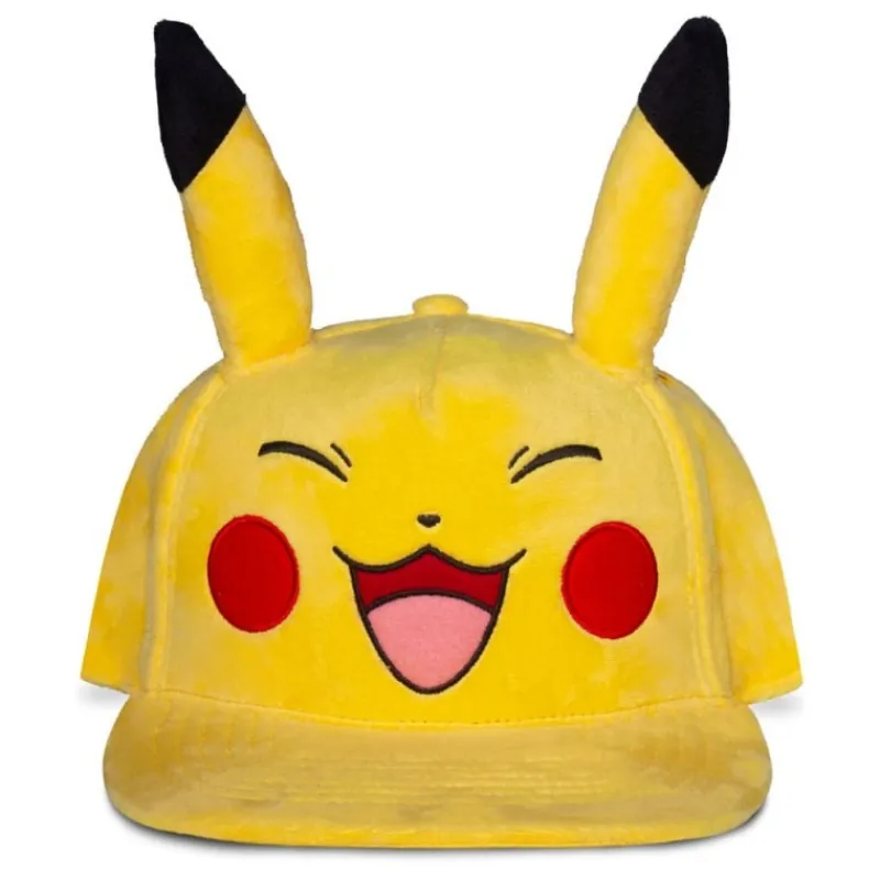DIFUZED Pikachu|Complementos Pokemon^Gorra Snapback Pokemon Happy Pikachu Oficial