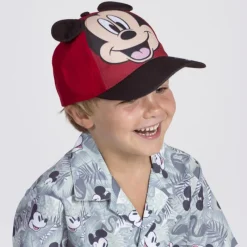 Niños Cerdá Kids Disney Para Niños|Ropa Y Téxtil: Cosas Que Ponerse Para Niños ^GORRA VISERA CURVA DE MICKEY