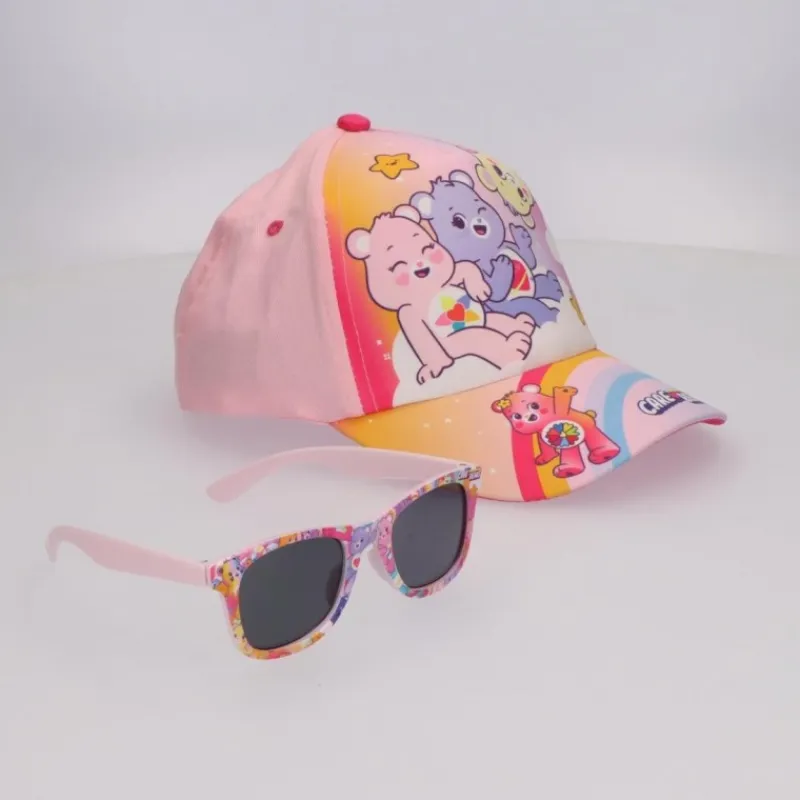 New Gorra y Gafas de Sol Care Bears Rosa 53 cm Accesorios Para El Pelo, Gafas De Sol Y Kits De Belleza Infantiles