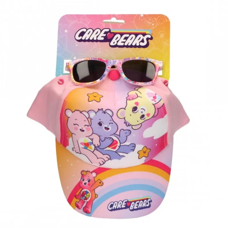 New Gorra y Gafas de Sol Care Bears Rosa 53 cm Accesorios Para El Pelo, Gafas De Sol Y Kits De Belleza Infantiles