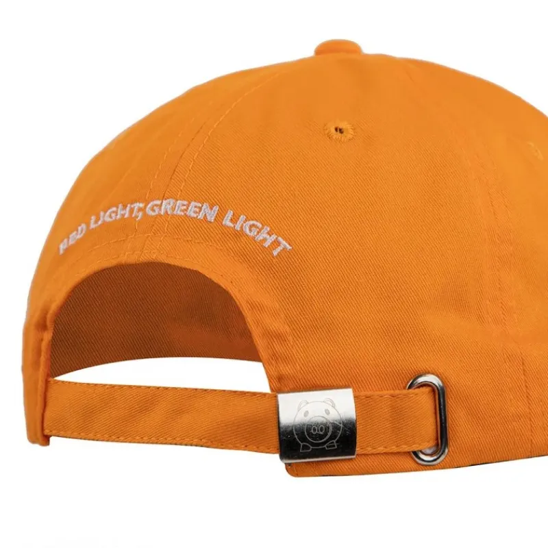 Hot Gorra Young-hee de Squid Game en color naranja El Juego Del Calamar