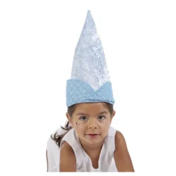 Disfrazzes Sombreros Y Cascos Para Disfraces ^Gorro de Princesa Azul Infantil