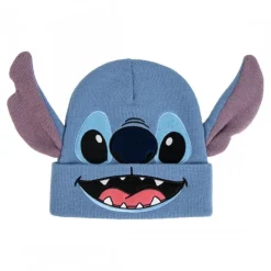 Cerdá Kids Películas Y Personajes De Disney ·Lilo Y Stitch|Regalos Stitch Baratos^Gorro de Punto Azul Stitch 100% Acrílico