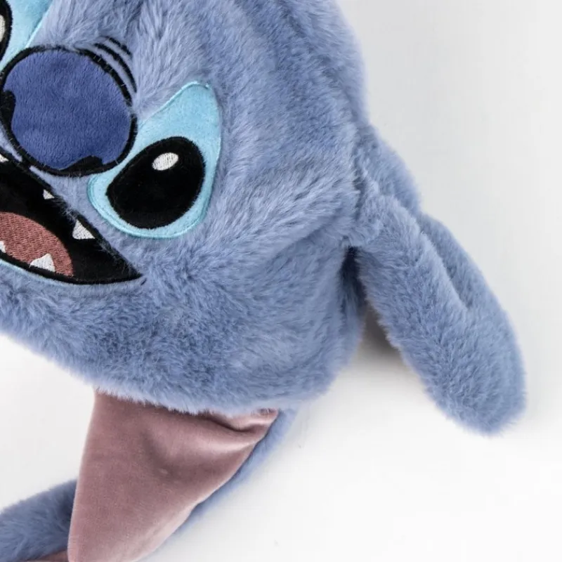 Best Gorro de Punto con Aplicaciones de Stitch - Azul Películas Y Personajes De Disney ·Lilo Y Stitch|Regalos Stitch Baratos