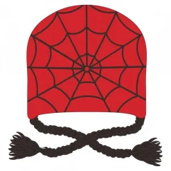 Clearance Gorro Peruano Spiderman 100% Acrílico Rojo Superhéroes Marvel|Moda Marvel