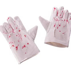 Disfrazzes Guantes Y Guateletes Para Disfraces|Accesorios Halloween Y Terror ^Guantes de Cocinero Sangriento
