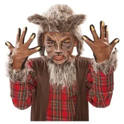 Disfrazzes Guantes Y Guateletes Para Disfraces|Accesorios Halloween Y Terror ^Guantes de Hombre Lobo para niños