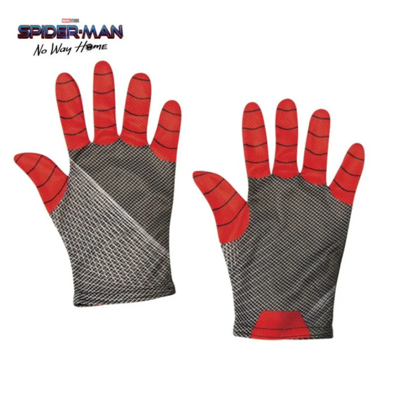 Disfrazzes Guantes Y Guateletes Para Disfraces|Disfraces Infantiles^Guantes de Spider-Man: No Way Home Rojo y Gris Infantil