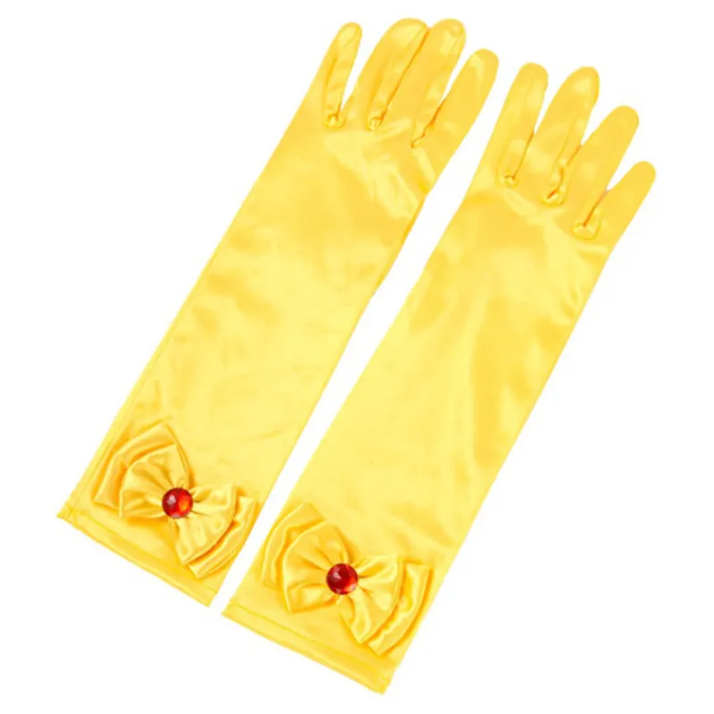 Guantes Largos con Lazo para adultos en varios colores Guantes Y Guateletes Para Disfraces|Disfraces Unisex