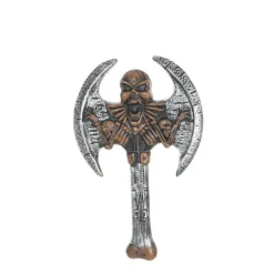 Best Hacha de Doble Filo de Esqueleto Armas, Espadas Y Escudos Disfraces|Accesorios Halloween Y Terror