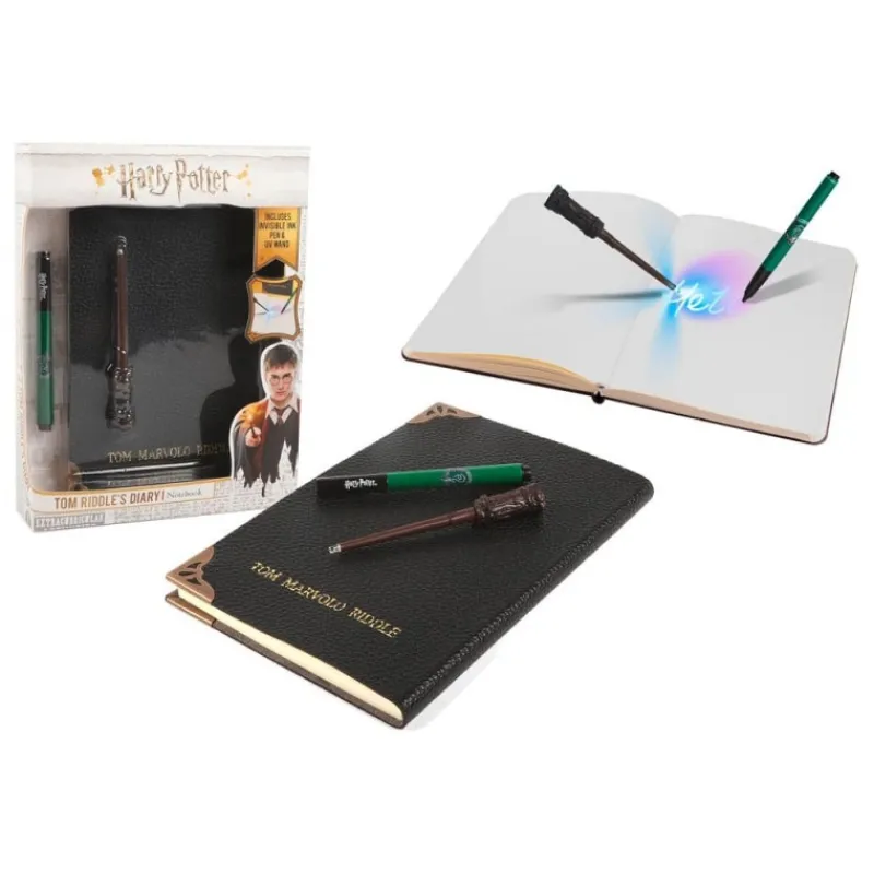 Niños Jada Toys Harry Potter Para Niños|Juguetes, Figuras Y Más Regalos Para Peques^Harry Potter Diario de Tom Marvolo Riddle con Tinta Invisible