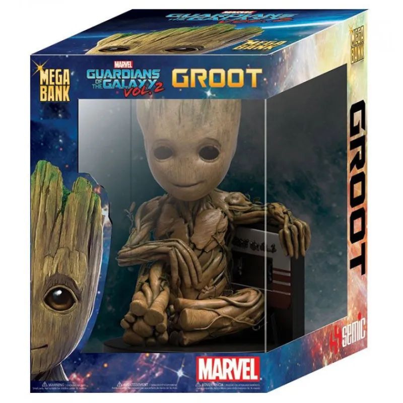 Semic Superhéroes Marvel|Más Regalos De Marvel^Hucha Baby Groot Marvel 25 cm