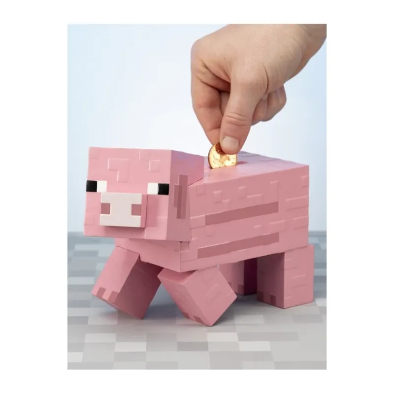 Paladone Products Minecraft|Regalos Y Coleccionismo Para Gamers - Cosas De Videojuegos Míticos^Hucha Minecraft Cerdo