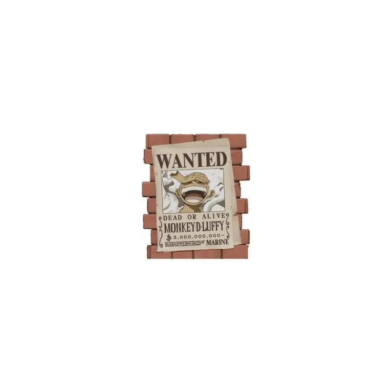 Hucha Wanted Luffy 16 cm One Piece Hogar One Piece