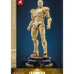 Online Iron Man Figura Movie Masterpiece Diecast 1/6 Mark III (Gold Color) Superhéroes Marvel|Coleccionismo Marvel