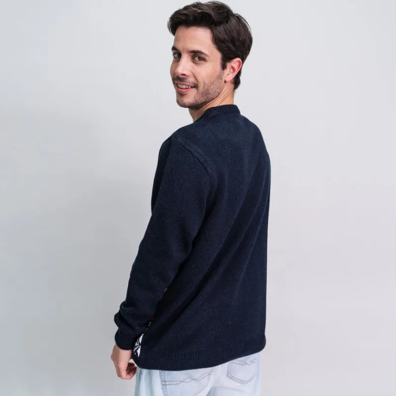 Cerdá Adult Moda Marvel^Jersey de Navidad Marvel logo