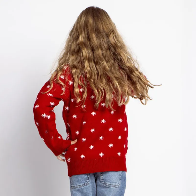 Jersey de Punto Navideño de Minnie para Niños Niños Disney Para Niñas|Ropa Y Téxtil: Cosas Que Ponerse Para Niños