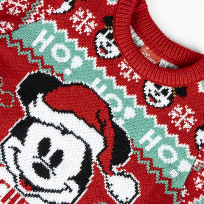 Niños Cerdá Kids Disney Para Niños|Ropa Y Téxtil: Cosas Que Ponerse Para Niños ^Jersey Navideño de Mickey para Niños