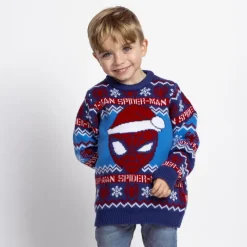 Sale Jersey Navideño de Spiderman para Niños Niños Marvel Y Dc Para Niños|Ropa Y Téxtil: Cosas Que Ponerse Para Niños