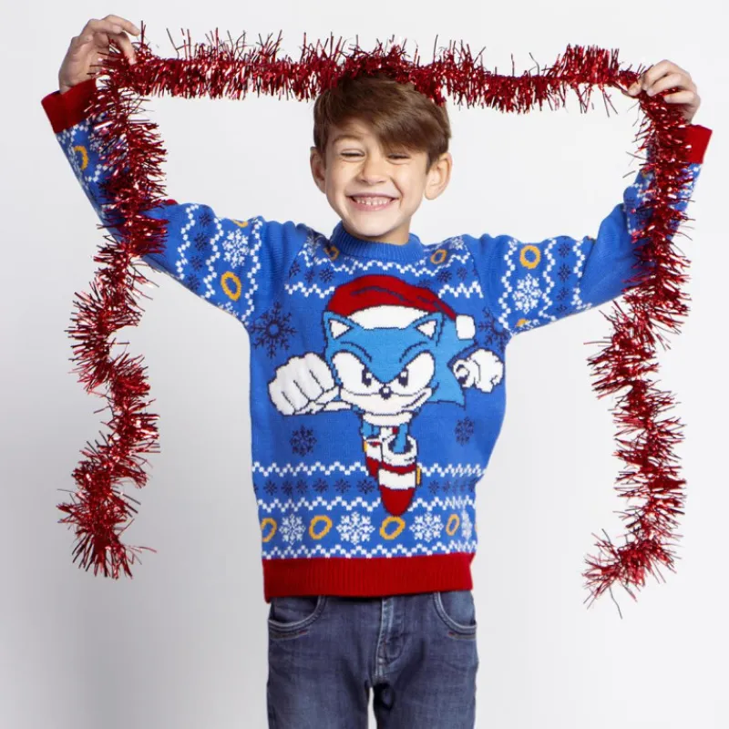 Sale Jersey Navideño Sonic para Niños Niños Ropa Y Téxtil: Cosas Que Ponerse Para Niños