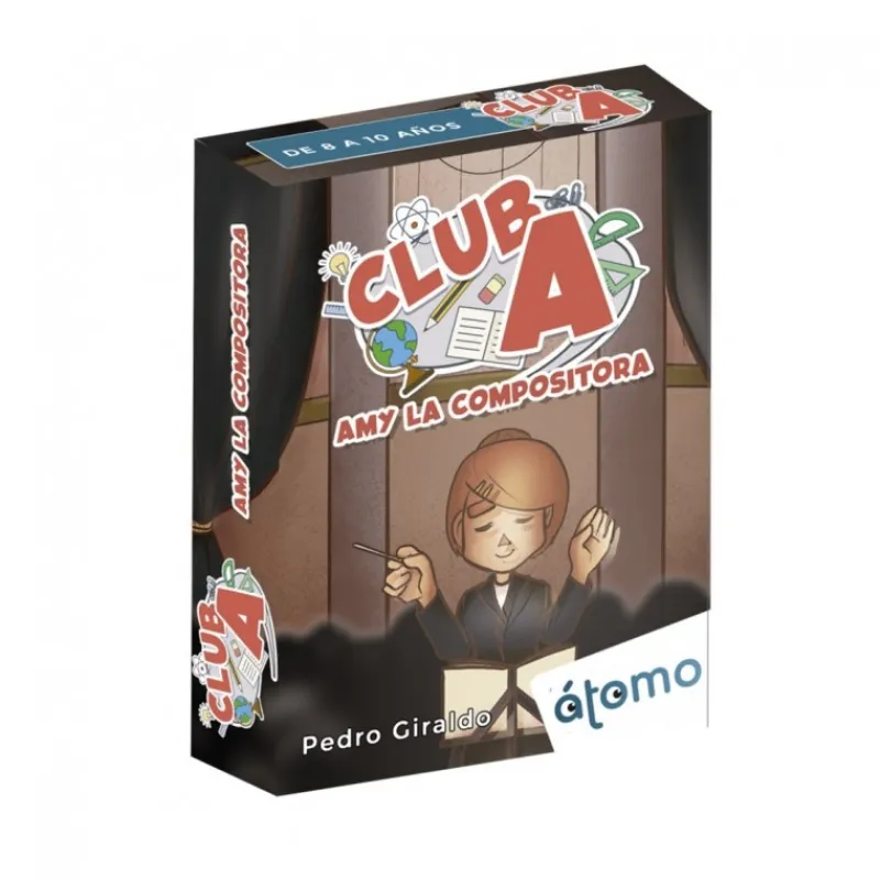 Atomo games Juguetes, Figuras Y Más Regalos Para Peques|Juegos, Peluches Y Chuches ^Juego de Cartas Educativo Club A: Amy la Compositora