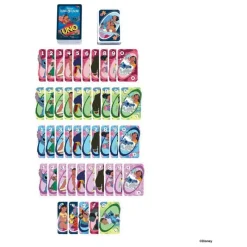Hot Juego de Cartas UNO Lilo & Stitch para 2-10 jugadores Niños Disney Para Niños|Disney Para Niñas