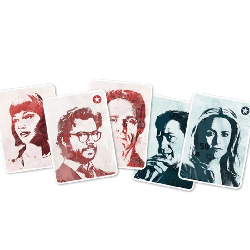 Juegos La Casa De Papel^Juego de Mesa Asmodee La Casa de Papel Roles Ocultos
