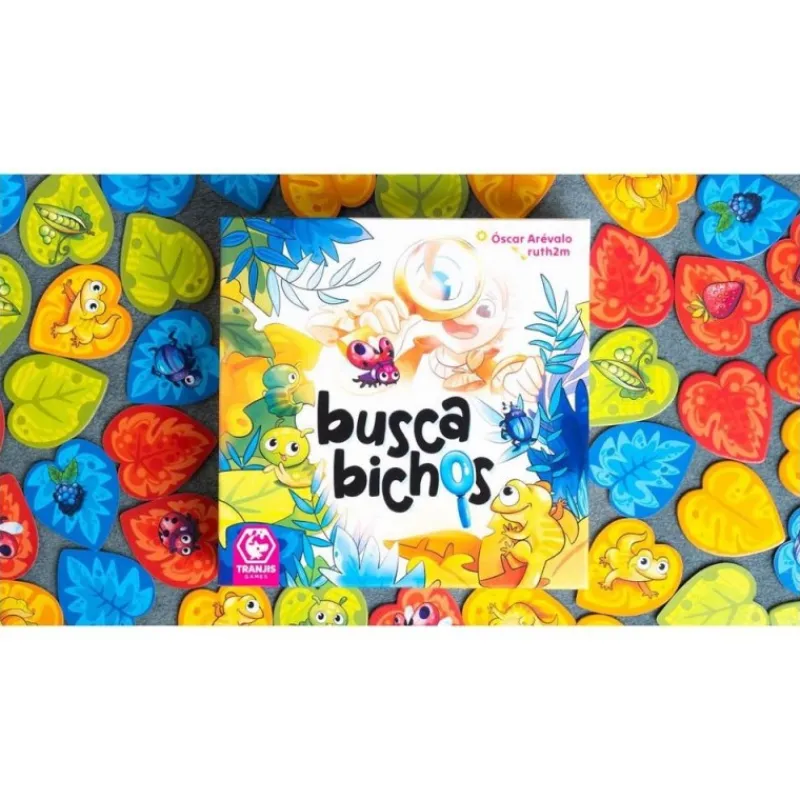 Tranjis games sl Juguetes, Figuras Y Más Regalos Para Peques|Juegos, Peluches Y Chuches ^Juego de Mesa Busca Bichos - ¡Salvemos a los Bichos!