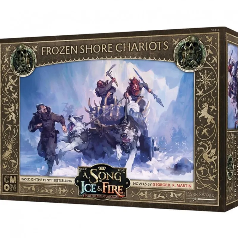 Outlet Juego de Mesa: Carros de la Costa Helada, Canción de Hielo y Fuego Juego De Tronos Y La Casa Del Dragón