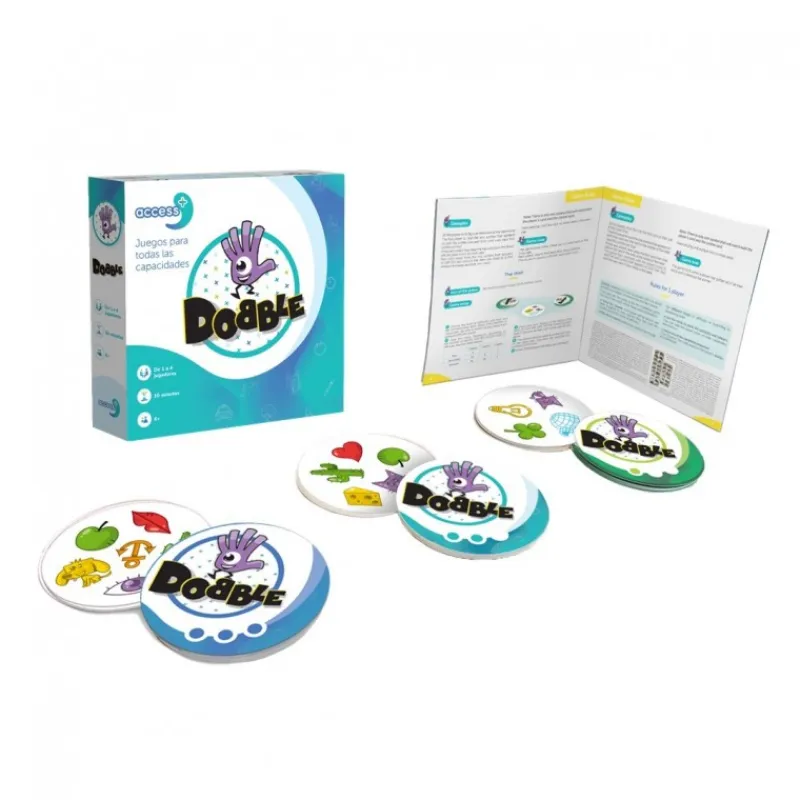 Juego de mesa Dobble Access+ para todas las capacidades Juguetes, Figuras Y Más Regalos Para Peques