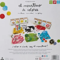 Juego de mesa El Monstruo de Colores de Juegos, Peluches Y Chuches |Juguetes, Figuras Y Más Regalos Para Peques