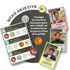 Outlet Juego de Mesa Familiar MasterChef con Retos Culinarios Regalos De Otras Series