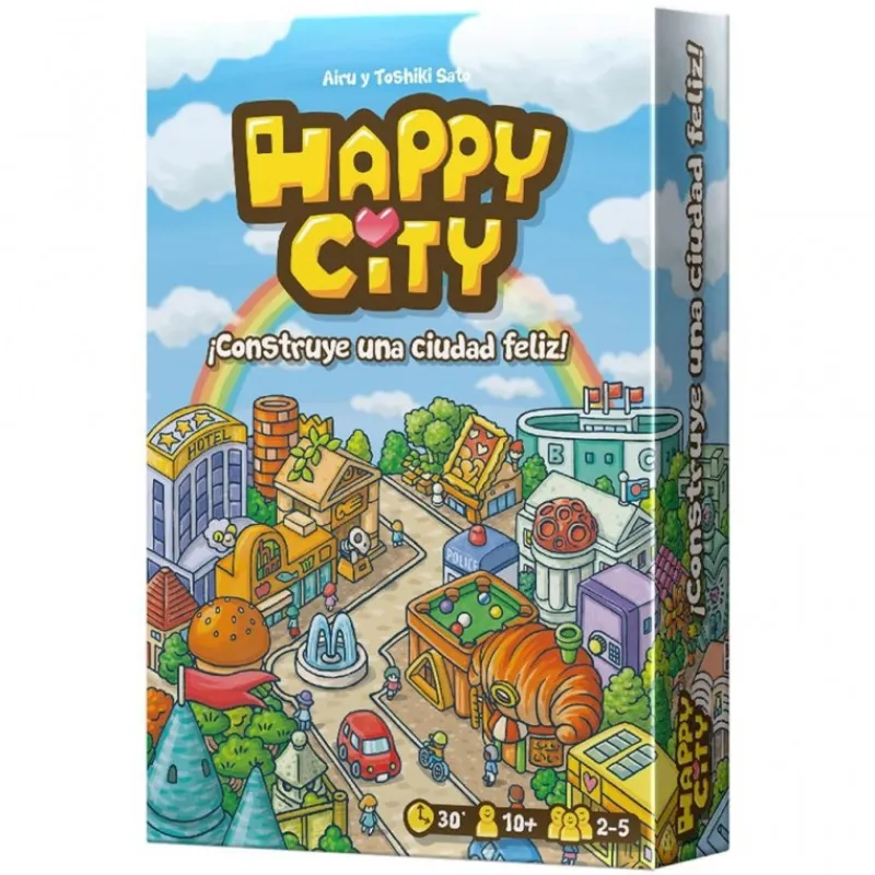 Best Juego de Mesa Happy City para Niños y Familias Juguetes, Figuras Y Más Regalos Para Peques