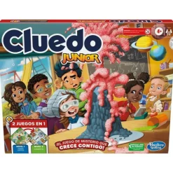 Hasbro Juguetes, Figuras Y Más Regalos Para Peques|Juegos, Peluches Y Chuches ^Juego de mesa Cluedo Junior para niños partir 4 años