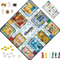 Hasbro Juguetes, Figuras Y Más Regalos Para Peques|Juegos, Peluches Y Chuches ^Juego de mesa Cluedo Junior para niños partir 4 años