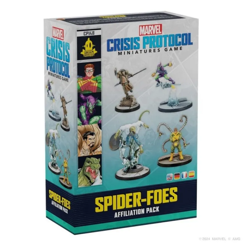 Juegos Cosas De Villanos Marvel|Superhéroes Marvel^Juego de Mesa Marvel Crisis Protocol Spider-Foes