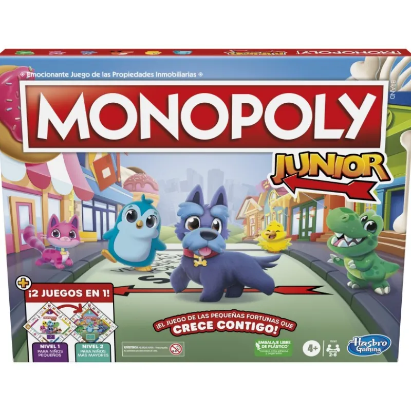 Clearance Juego de Mesa Monopoly Junior de en Español Juguetes, Figuras Y Más Regalos Para Peques|Juegos, Peluches Y Chuches