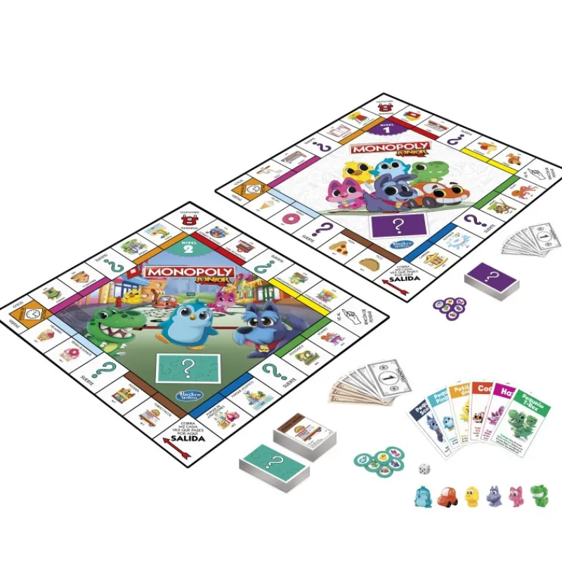 Clearance Juego de Mesa Monopoly Junior de en Español Juguetes, Figuras Y Más Regalos Para Peques|Juegos, Peluches Y Chuches