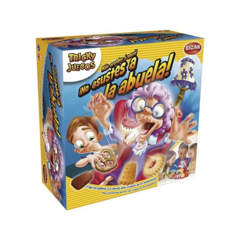 Bizak Juguetes, Figuras Y Más Regalos Para Peques|Juegos, Peluches Y Chuches ^Juego de mesa ¡No asustes a la abuela! de