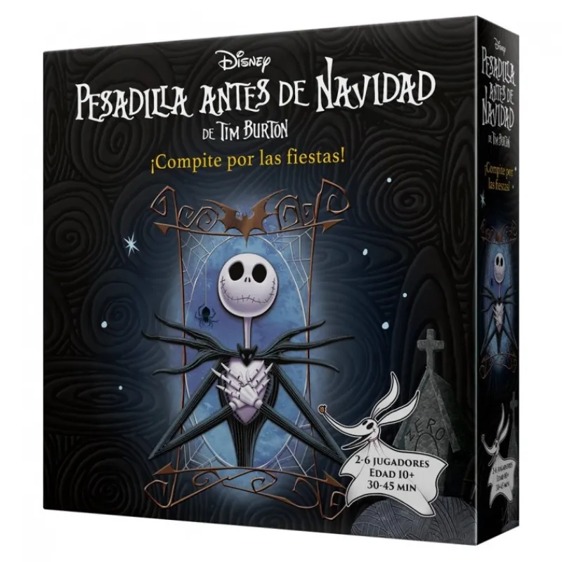 Juegos Pesadilla Antes De Navidad^Juego de Mesa Pesadilla Antes de Navidad - Compite por las Fiestas