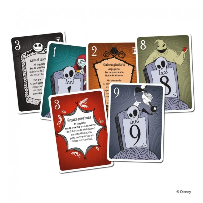 Juegos Pesadilla Antes De Navidad^Juego de Mesa Pesadilla Antes de Navidad - Compite por las Fiestas