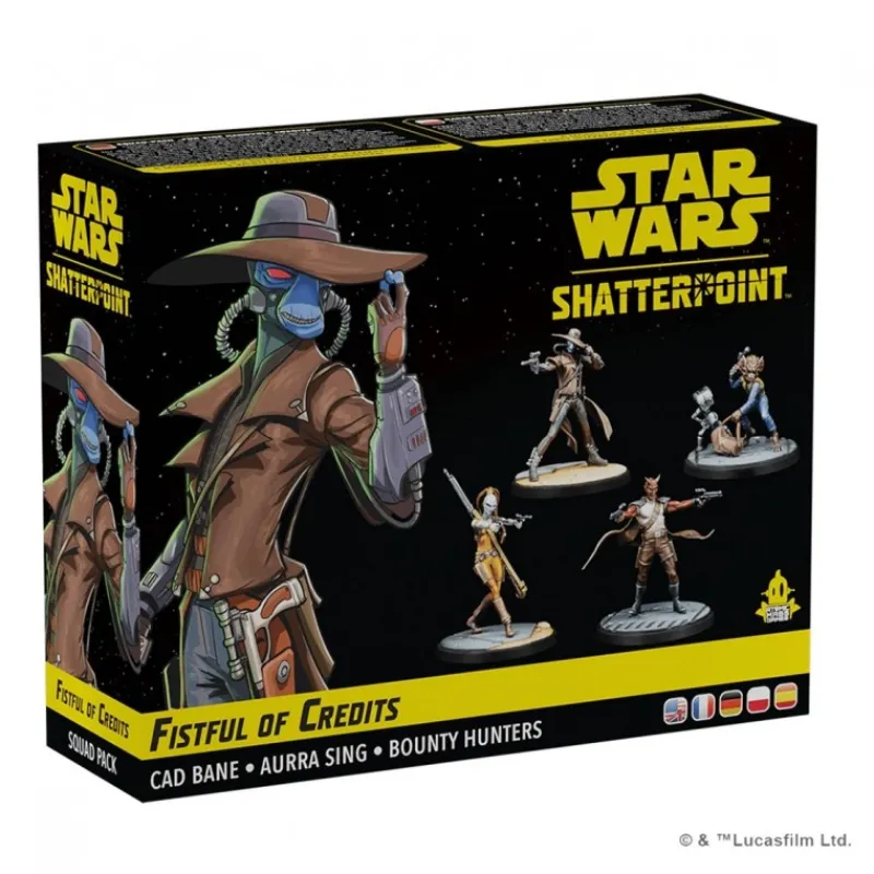Outlet Juego de mesa Star Wars Shatterpoint Fistful of Credits Cad Bane Squad Pack Replicas Y Coleccionismo Star Wars