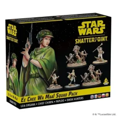 Juegos Más Regalos De Star Wars|Replicas Y Coleccionismo Star Wars ^Juego de Mesa Star Wars Shatterpoint Ee Chee Wa Maa! Squad Pack