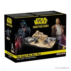 Juegos Regalos Star Wars Por Personaje |Replicas Y Coleccionismo Star Wars ^Juego de mesa Star Wars Shatterpoint: Obi-Wan vs Darth Vader