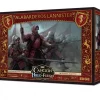 Juegos Juego De Tronos Y La Casa Del Dragón ^Juego de Miniaturas Alabarderos Lannister - Canción de Hielo y Fuego