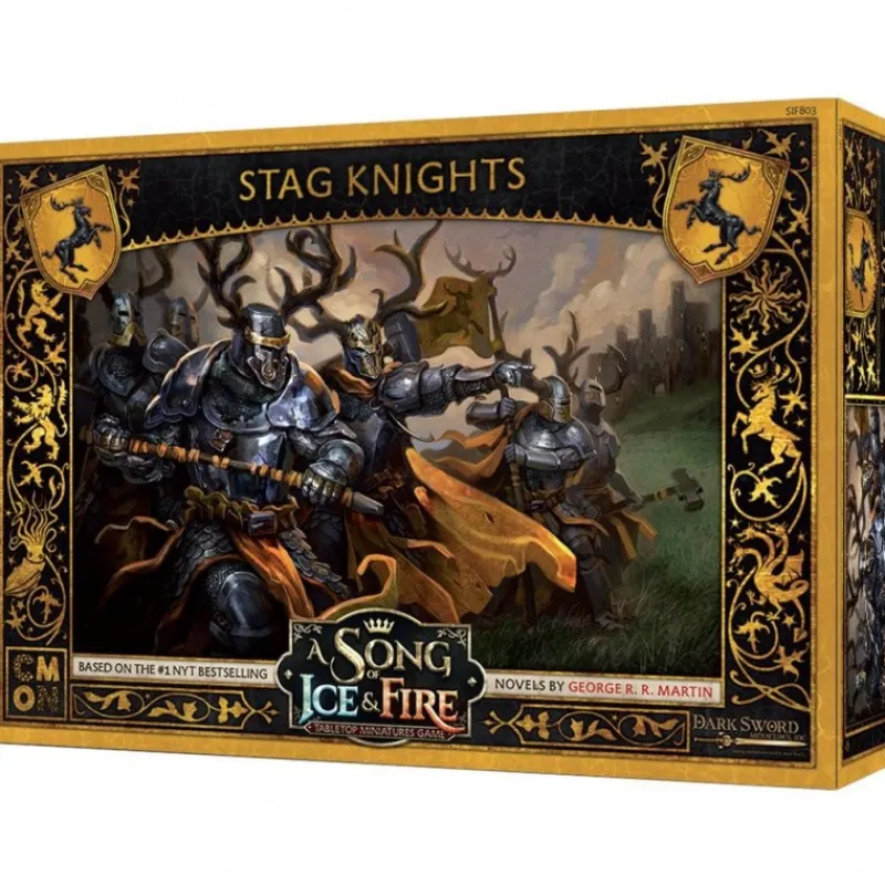 Juegos Juego De Tronos Y La Casa Del Dragón ^Juego de Miniaturas Caballeros del Venado - Canción de Hielo y Fuego