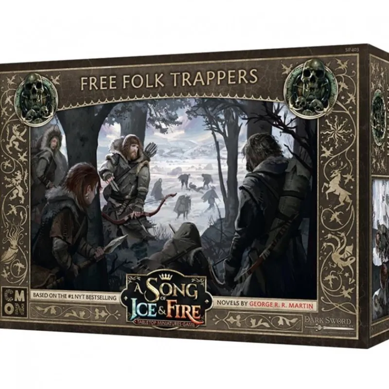 Asmodee Juego De Tronos Y La Casa Del Dragón ^Juego de Miniaturas Canción de Hielo y Fuego: Tramperos del Pueblo Libre