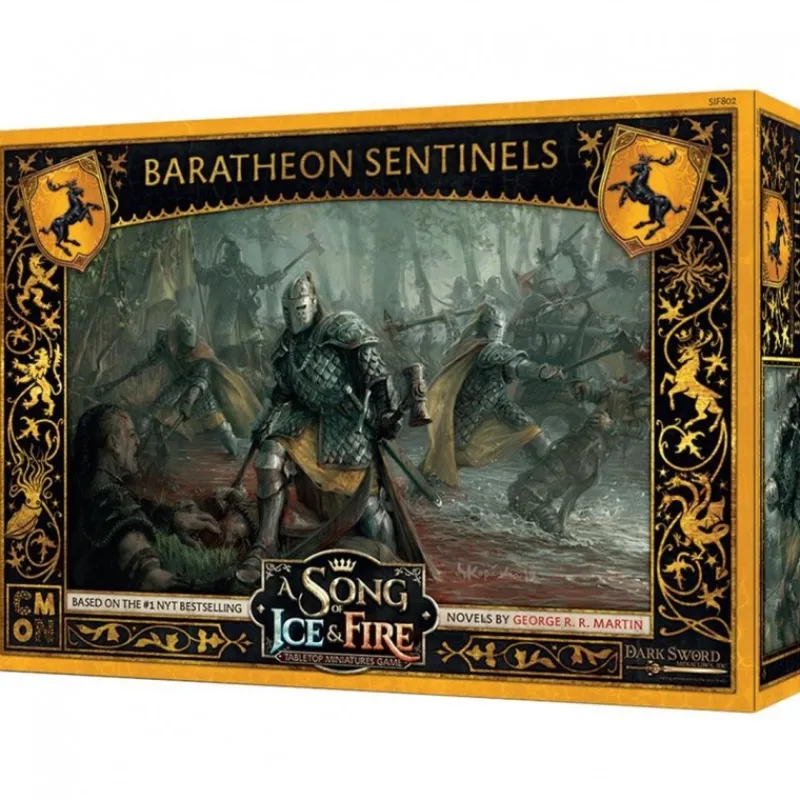 Discount Juego de Miniaturas Centinelas Baratheon - Canción de Hielo y Fuego Juego De Tronos Y La Casa Del Dragón