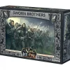 Hot Juego de Miniaturas Hermanos Juramentados de Canción de Hielo y Fuego Juego De Tronos Y La Casa Del Dragón